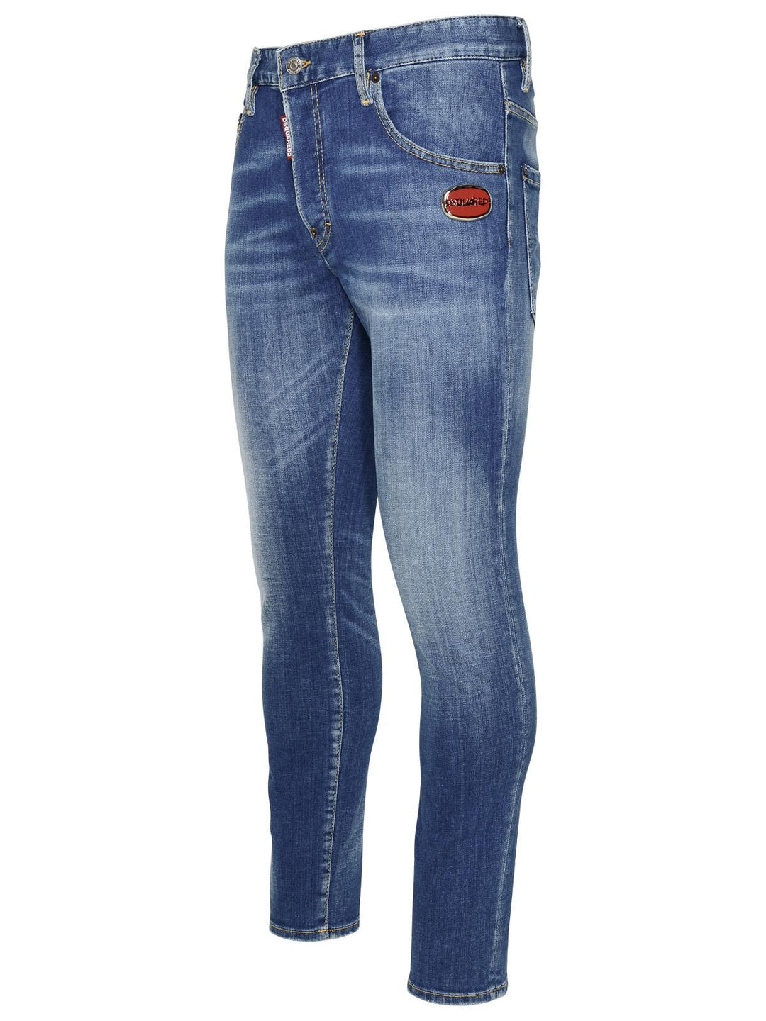 Dsquared2 'Skater' Blue Cotton Jeans Men