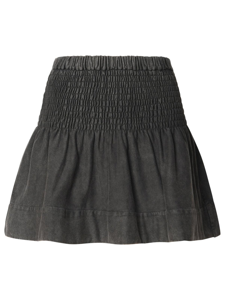 Isabel Marant Etoile 'Pacifica' Grey Cotton Skirt Women