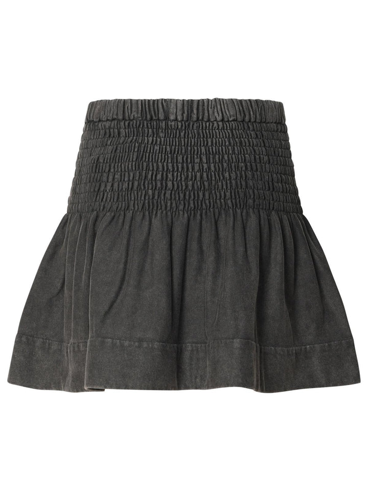 Isabel Marant Etoile 'Pacifica' Grey Cotton Skirt Women