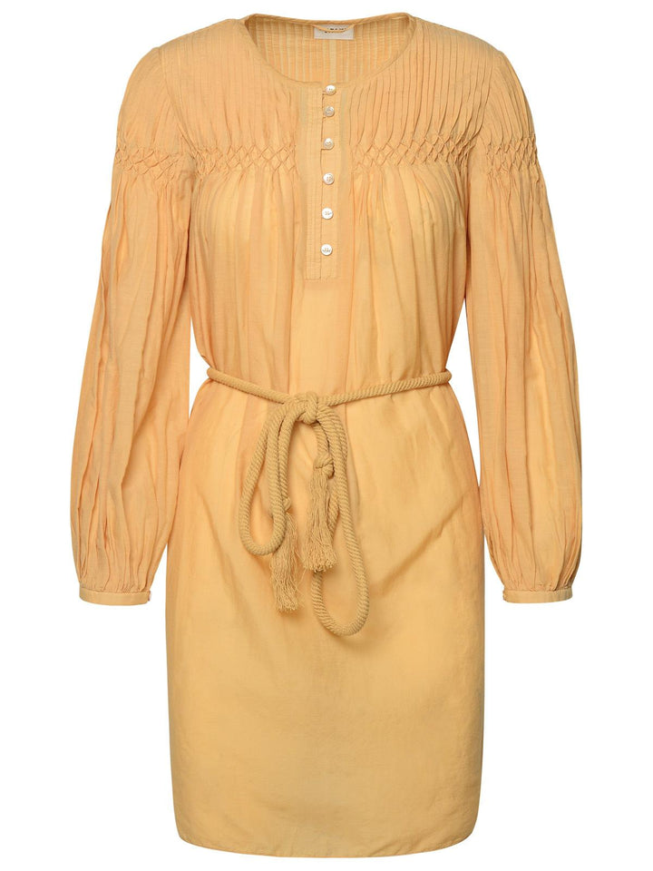 Isabel Marant Etoile 'Adeliani' Beige Cotton Blend Dress Women