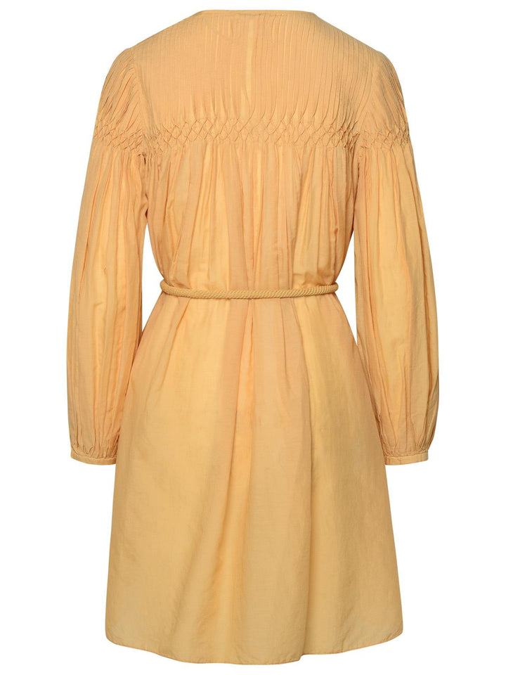Isabel Marant Etoile 'Adeliani' Beige Cotton Blend Dress Women