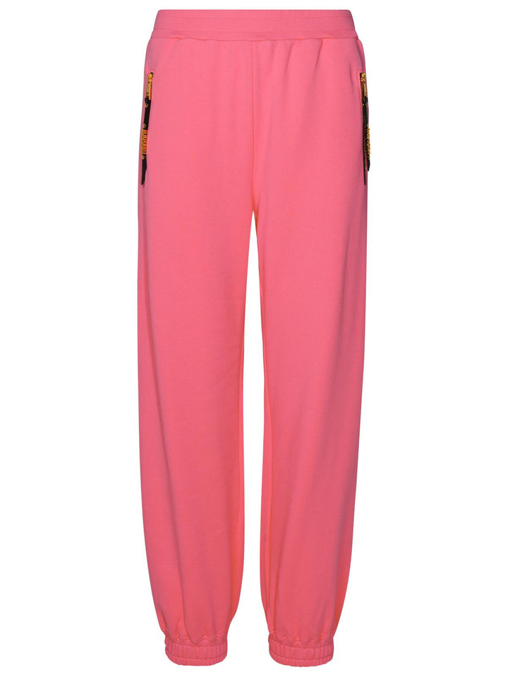 Moschino Fuchsia Cotton Pants Women