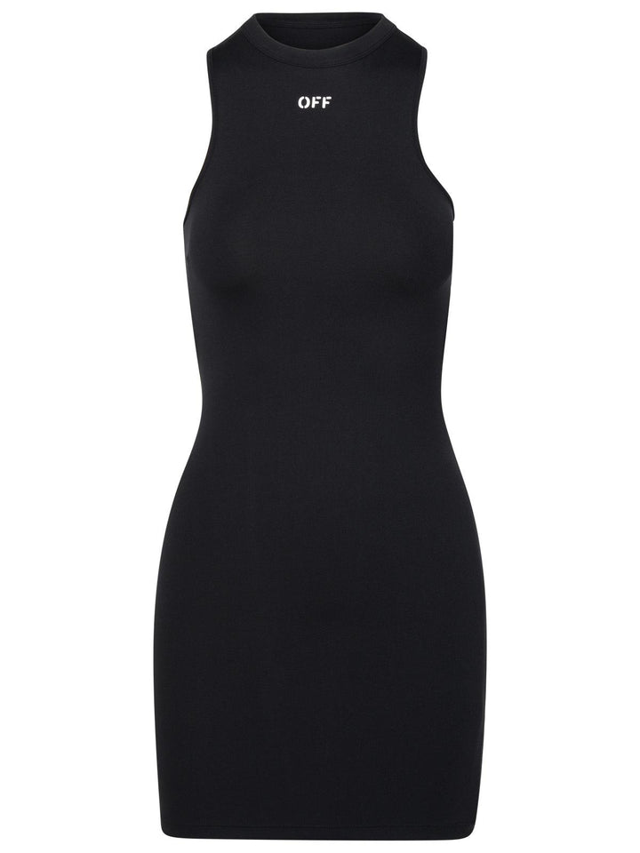 Off-White 'Rowing' Black Polyamide Dress Women