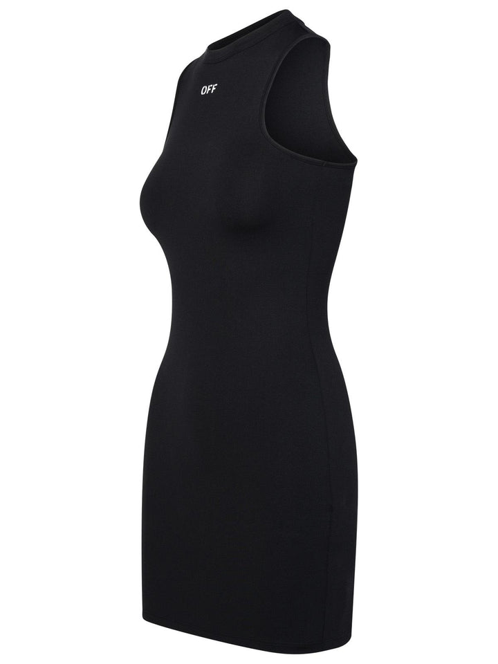 Off-White 'Rowing' Black Polyamide Dress Women