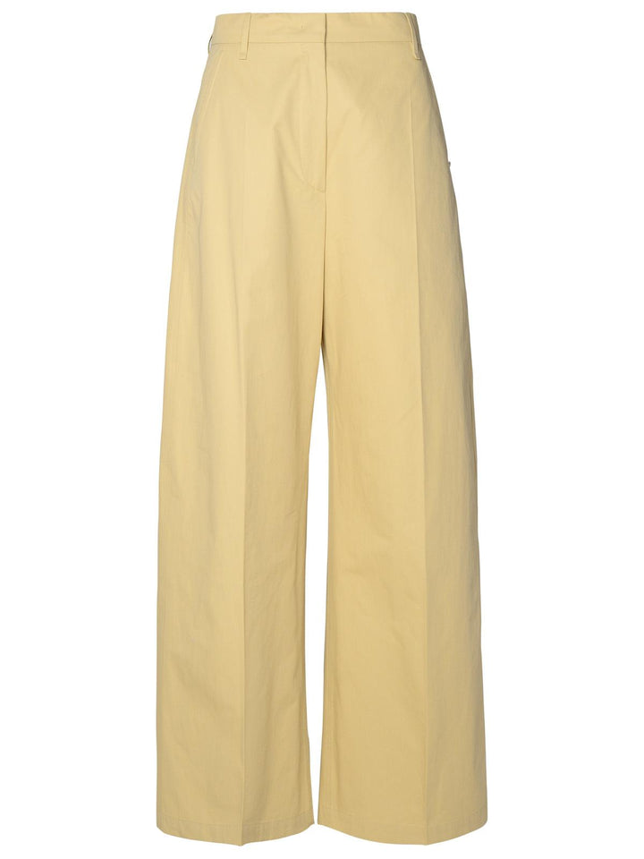 Sportmax 'Gebe' Beige Cotton Pants Women