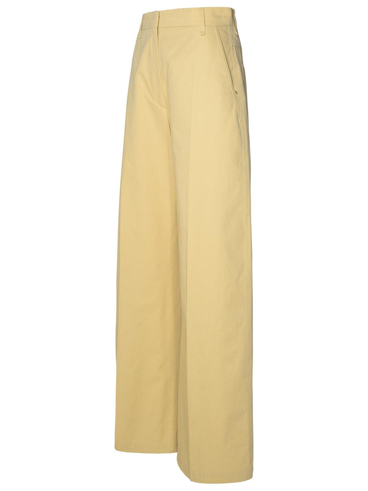 Sportmax 'Gebe' Beige Cotton Pants Women