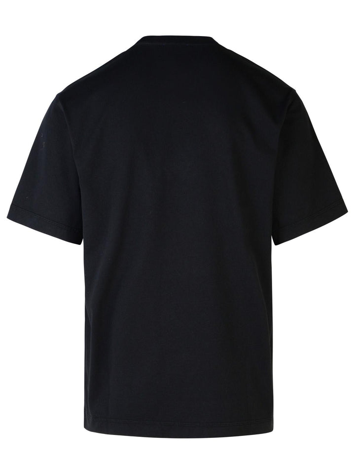 Burberry Black Cotton T-Shirt Men