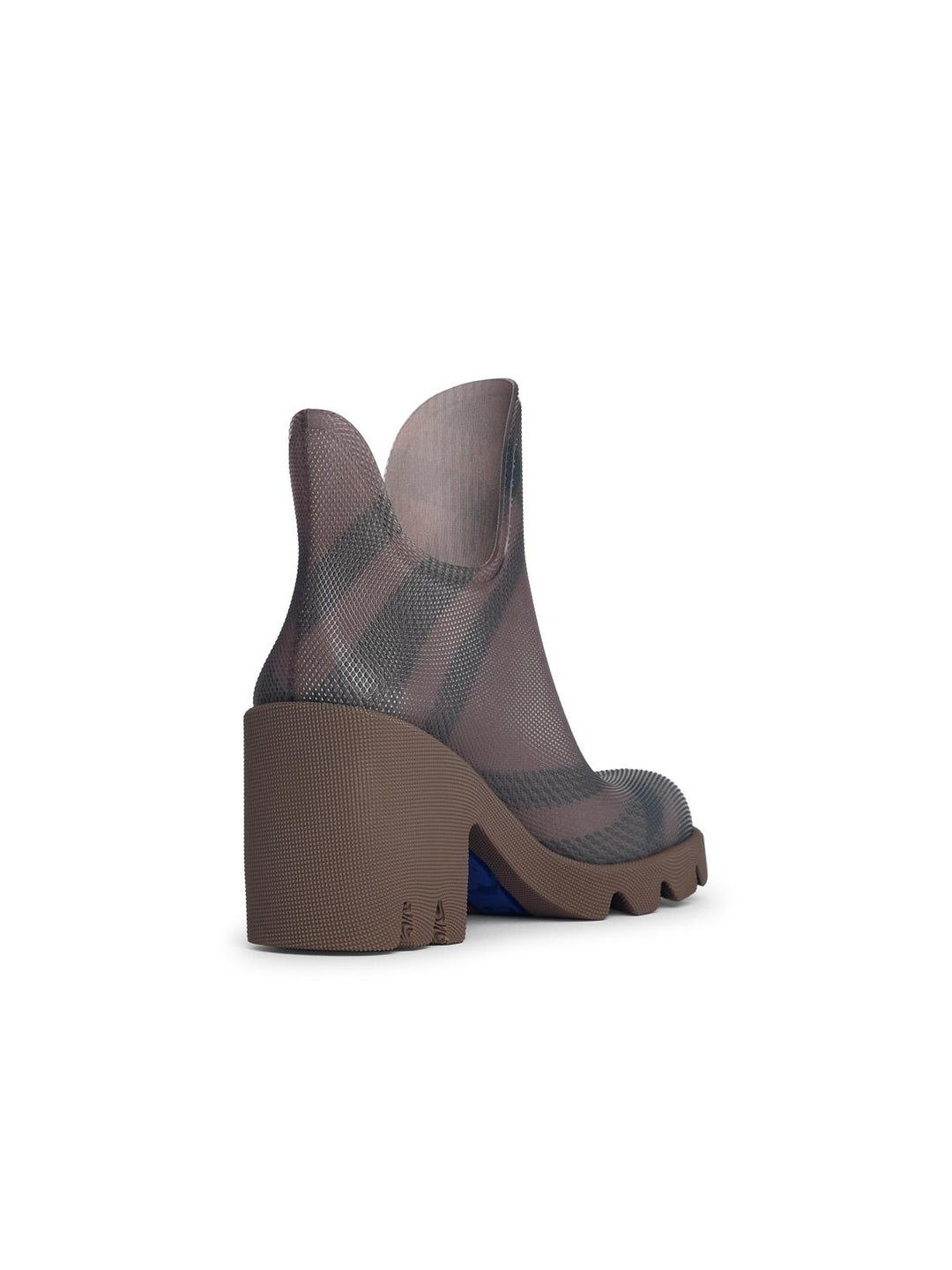Burberry 'Marsh' Beige Rubber Ankle Boots Women