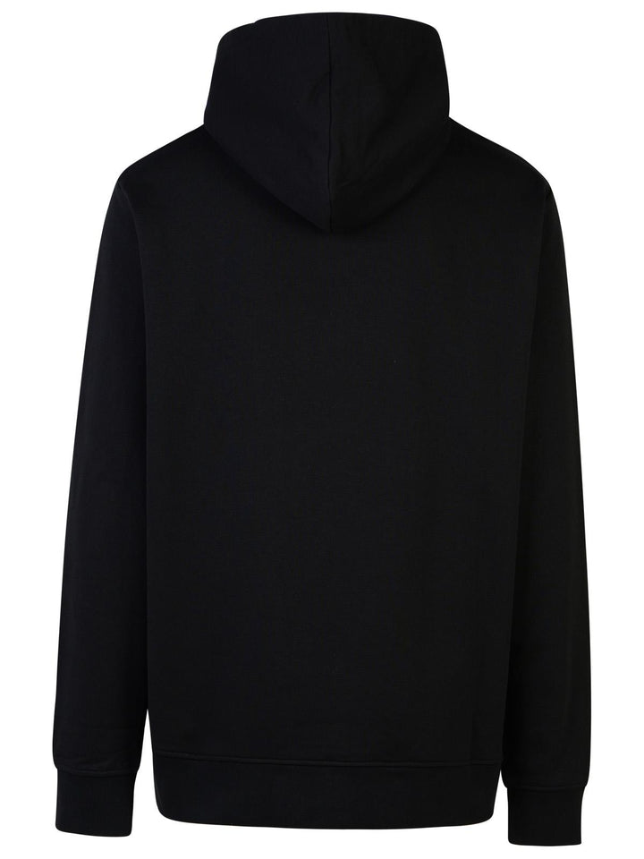 Balmain Black Cotton Sweatshirt Men