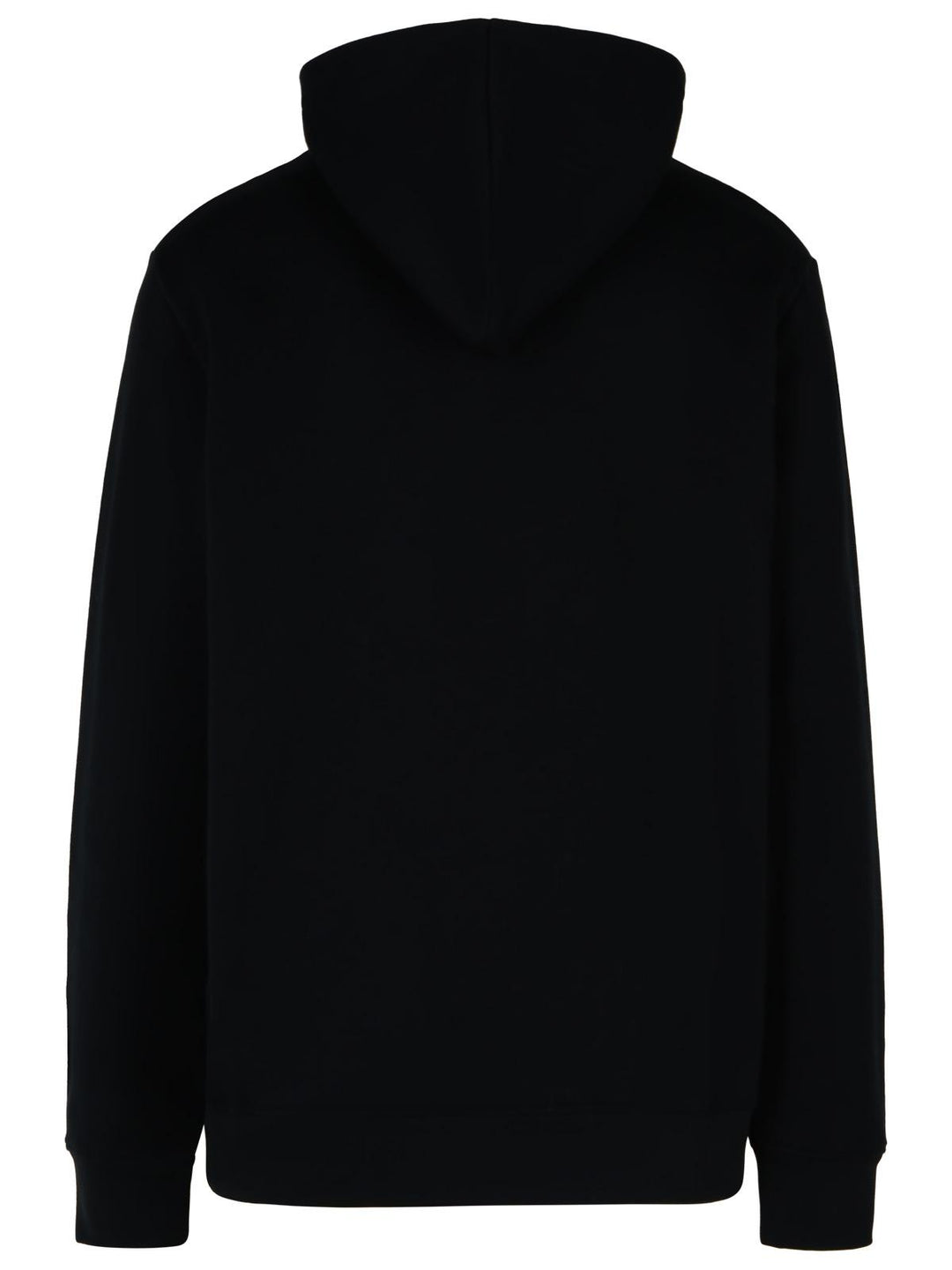 Balmain 'Lips' Black Cotton Sweatshirt Men