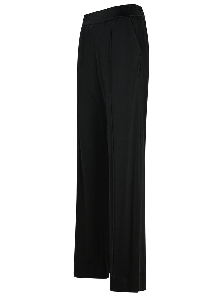 Jil Sander Black Viscose Trousers Women