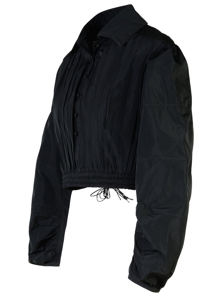 Jil Sander Black Polyester Blouse Women