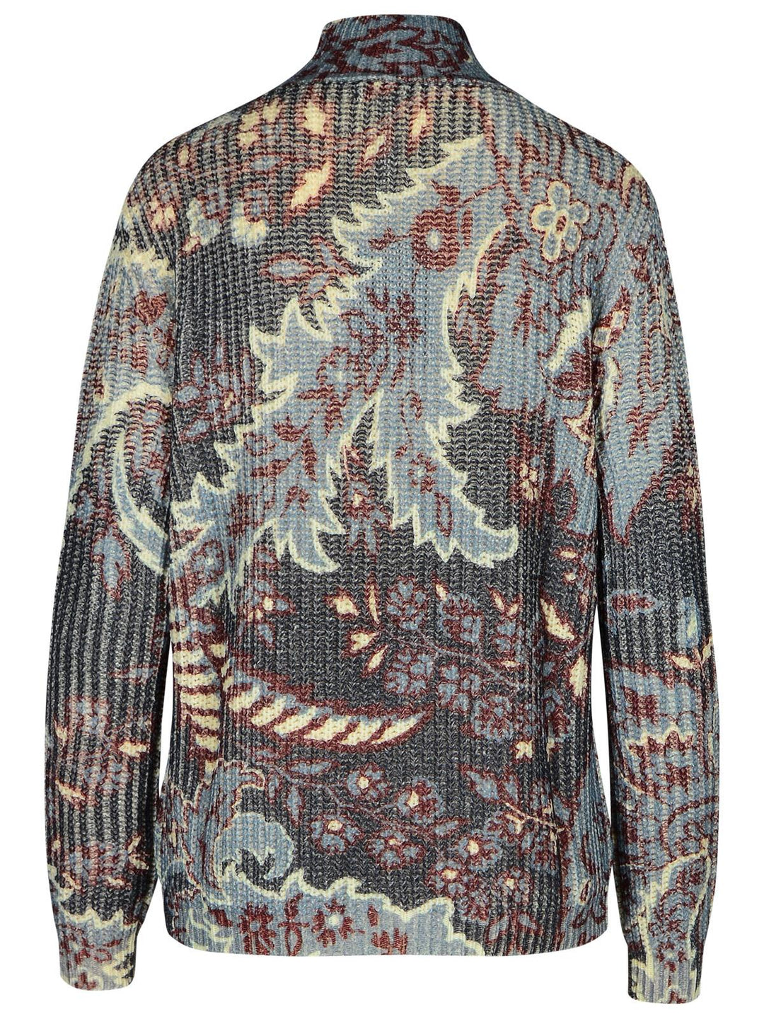 Etro Multicolor Wool Turtleneck Sweater Women