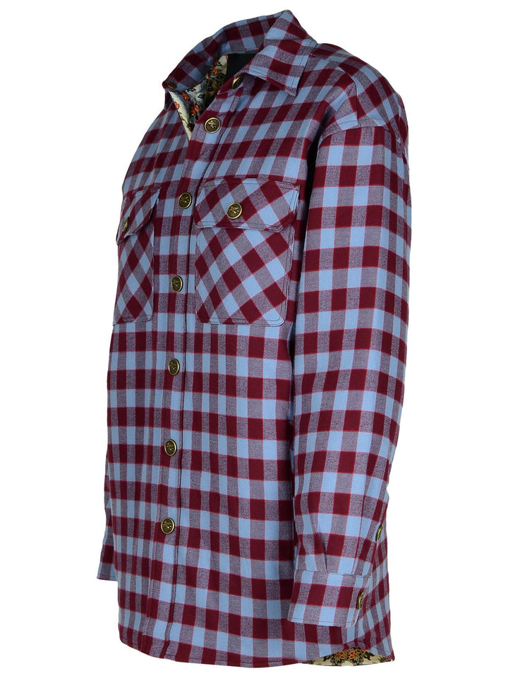 Etro 'Check' Multicolor Cotton Shirt Women