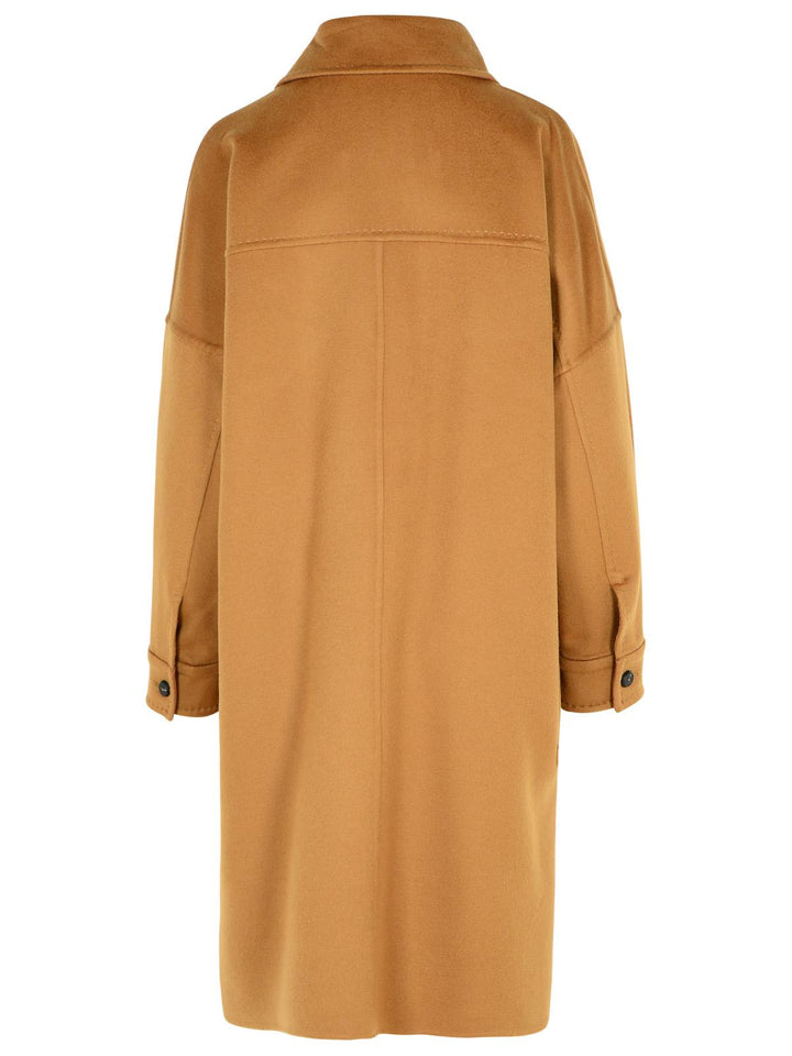 Max Mara 'Baruffa' Brown Cashmere Coat Women