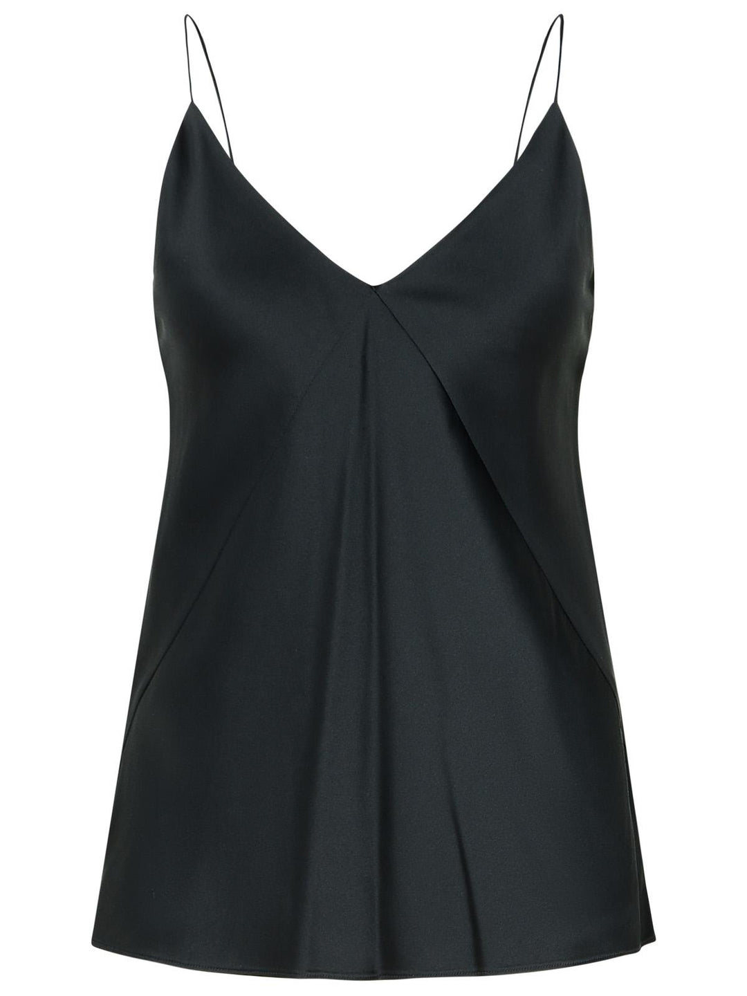 Max Mara 'Metello' Black Silk Top Women