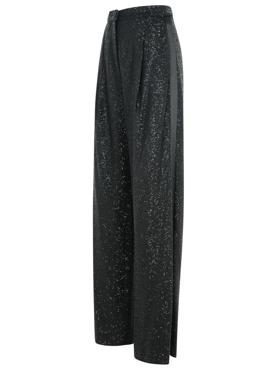 Max Mara 'Navigli' Black Viscose Blend Pants Women