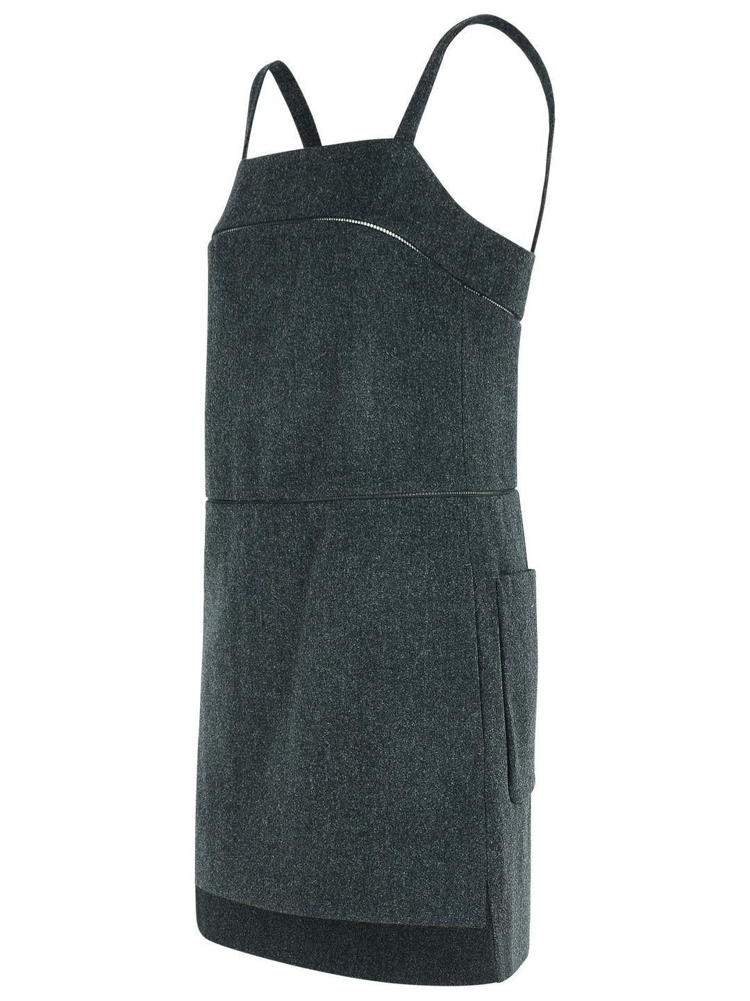 Max Mara 'Leale' Grey Virgin Wool Dress Women