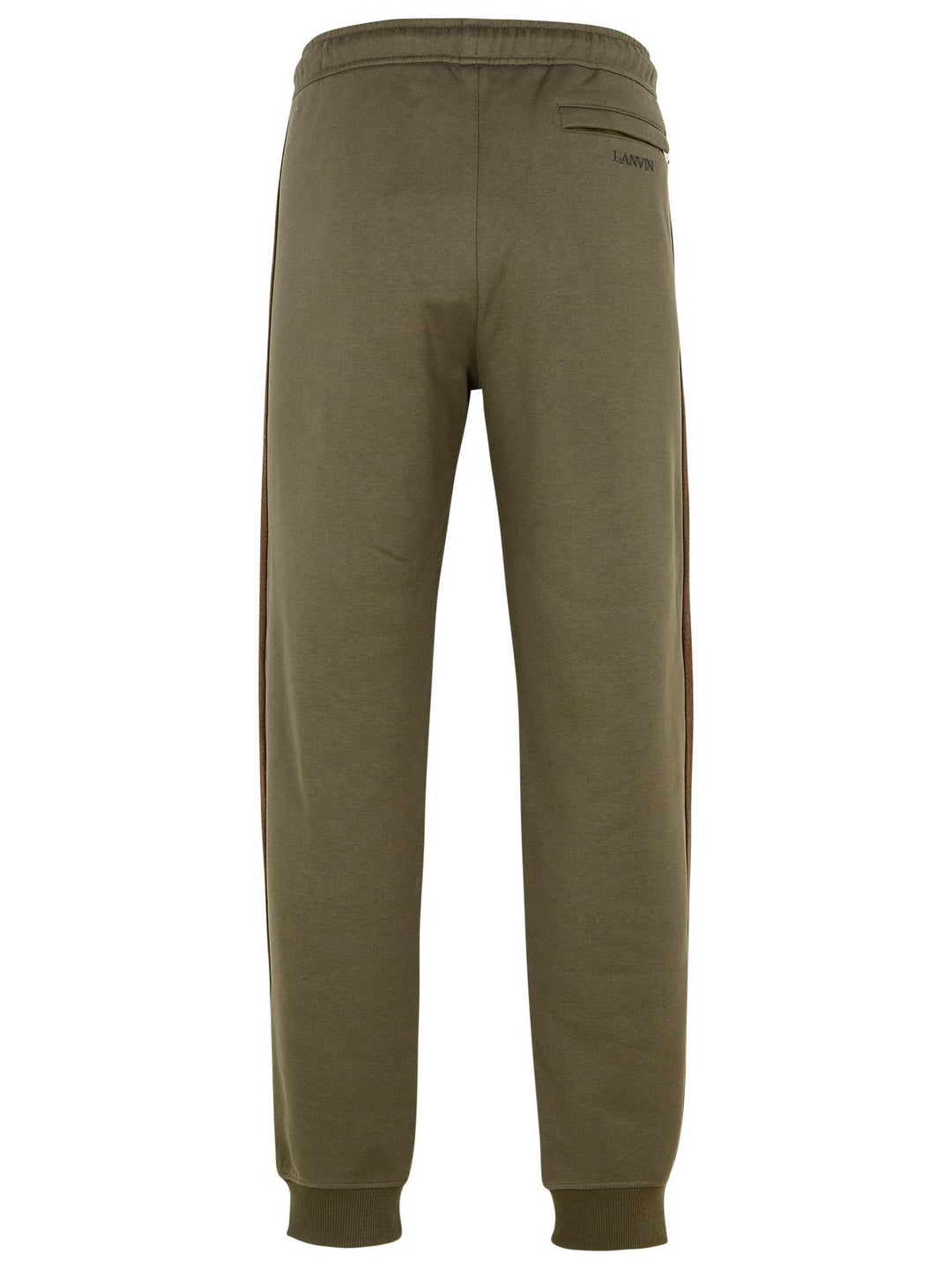 Lanvin Brown Cotton Jogger Pants Men