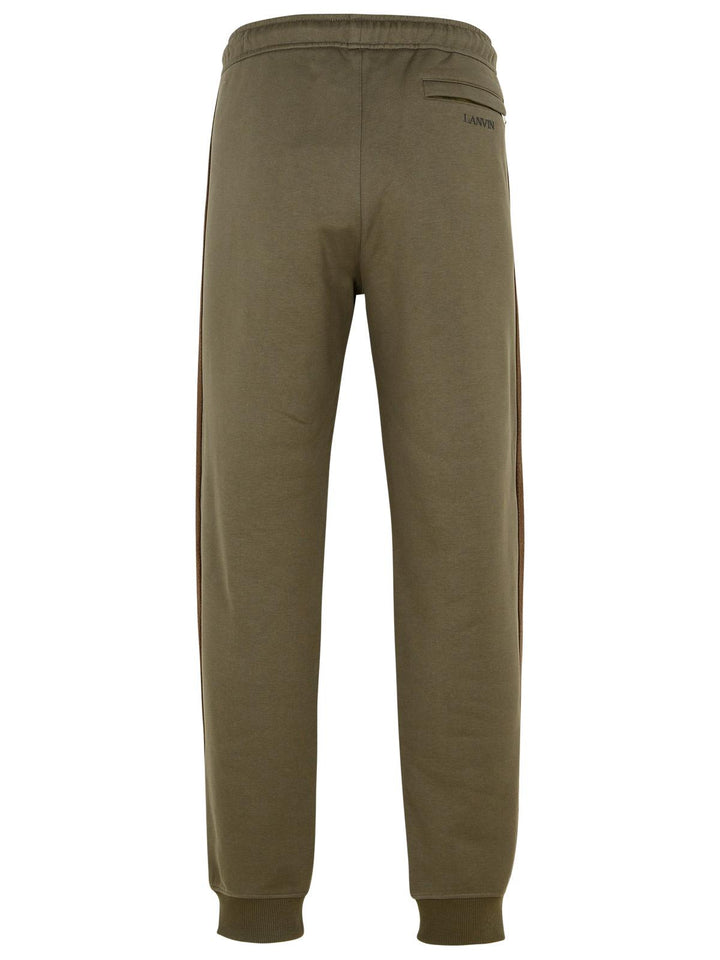 Lanvin Brown Cotton Jogger Pants Men