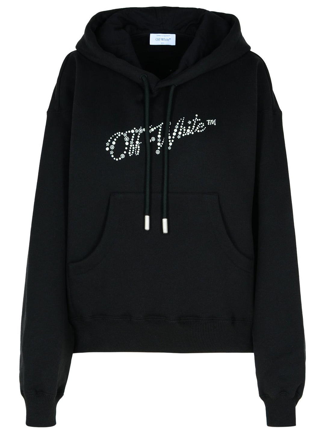 Off-White Black Cotton Sweatshirt Women