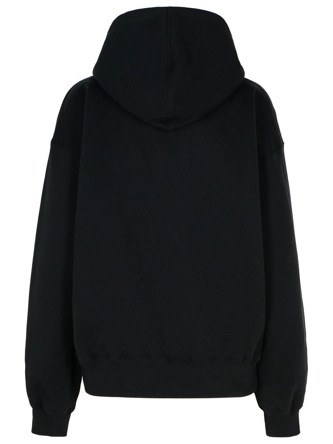 Off-White Black Cotton Sweatshirt Women