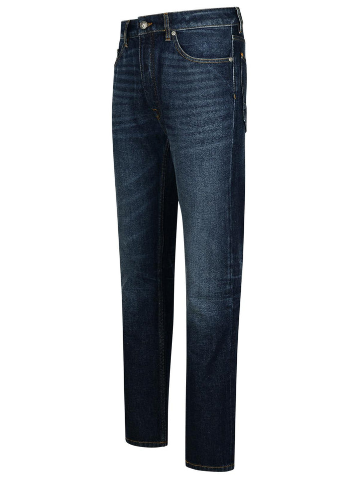 Palm Angels Blue Denim Jeans Men