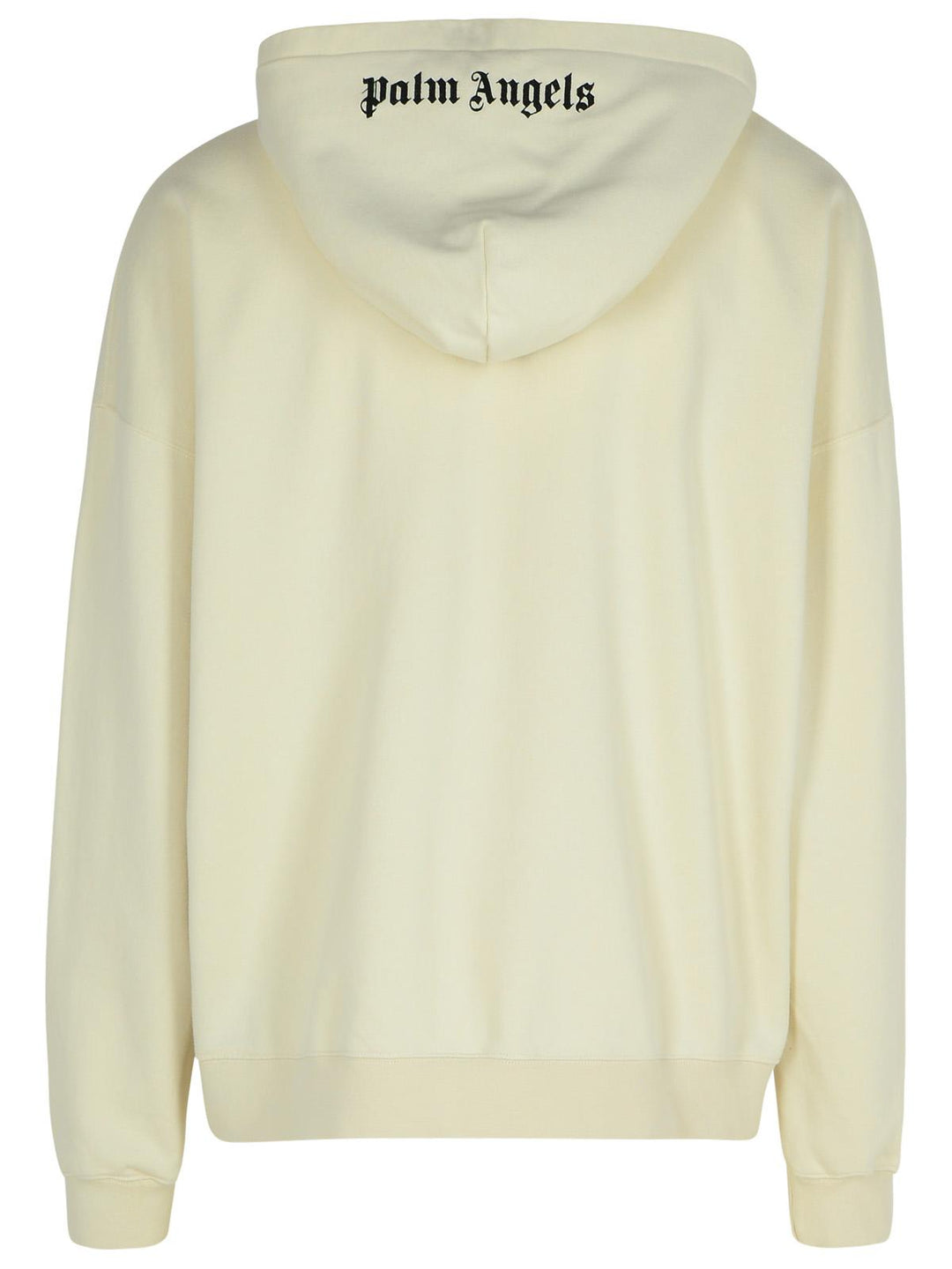 Palm Angels Cream Cotton Sweatshirt Men