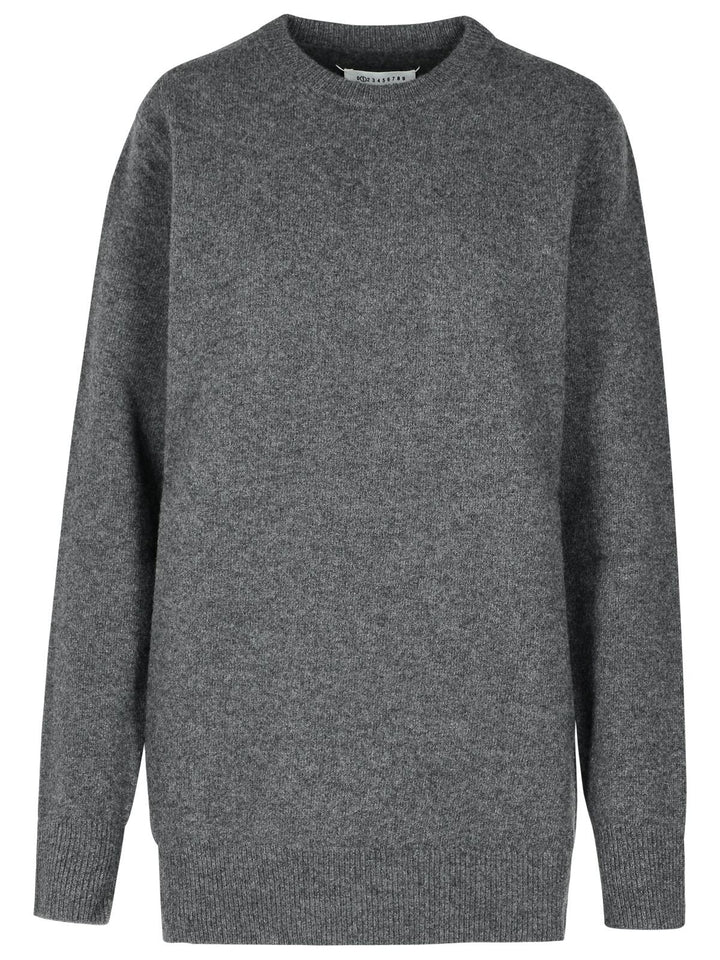 Maison Margiela 'Over' Grey Wool Sweater Women