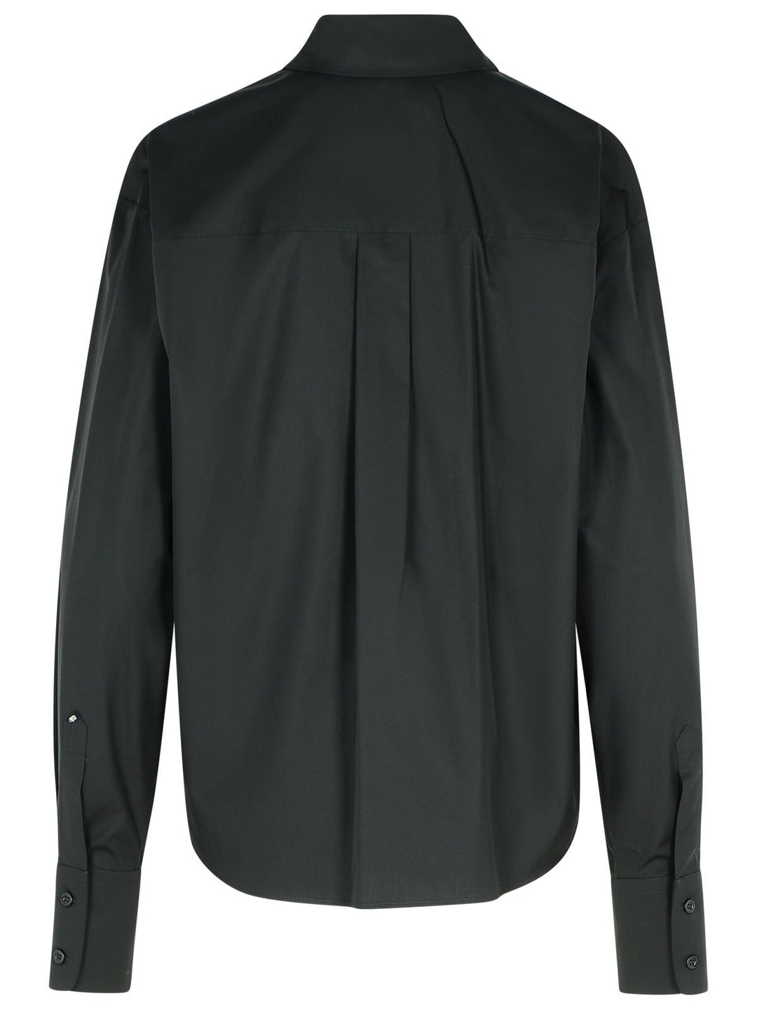 Sportmax 'Gesso' Black Cotton Shirt Women