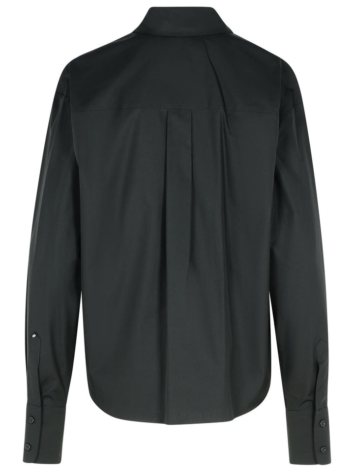 Sportmax 'Gesso' Black Cotton Shirt Women