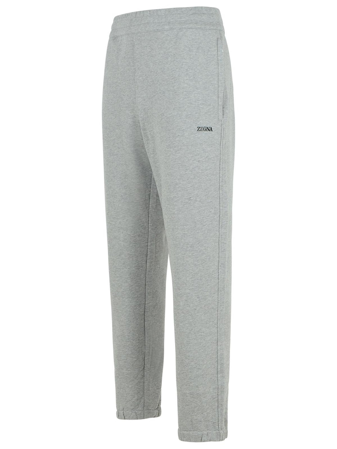 Zegna Gray Cotton Pants Men