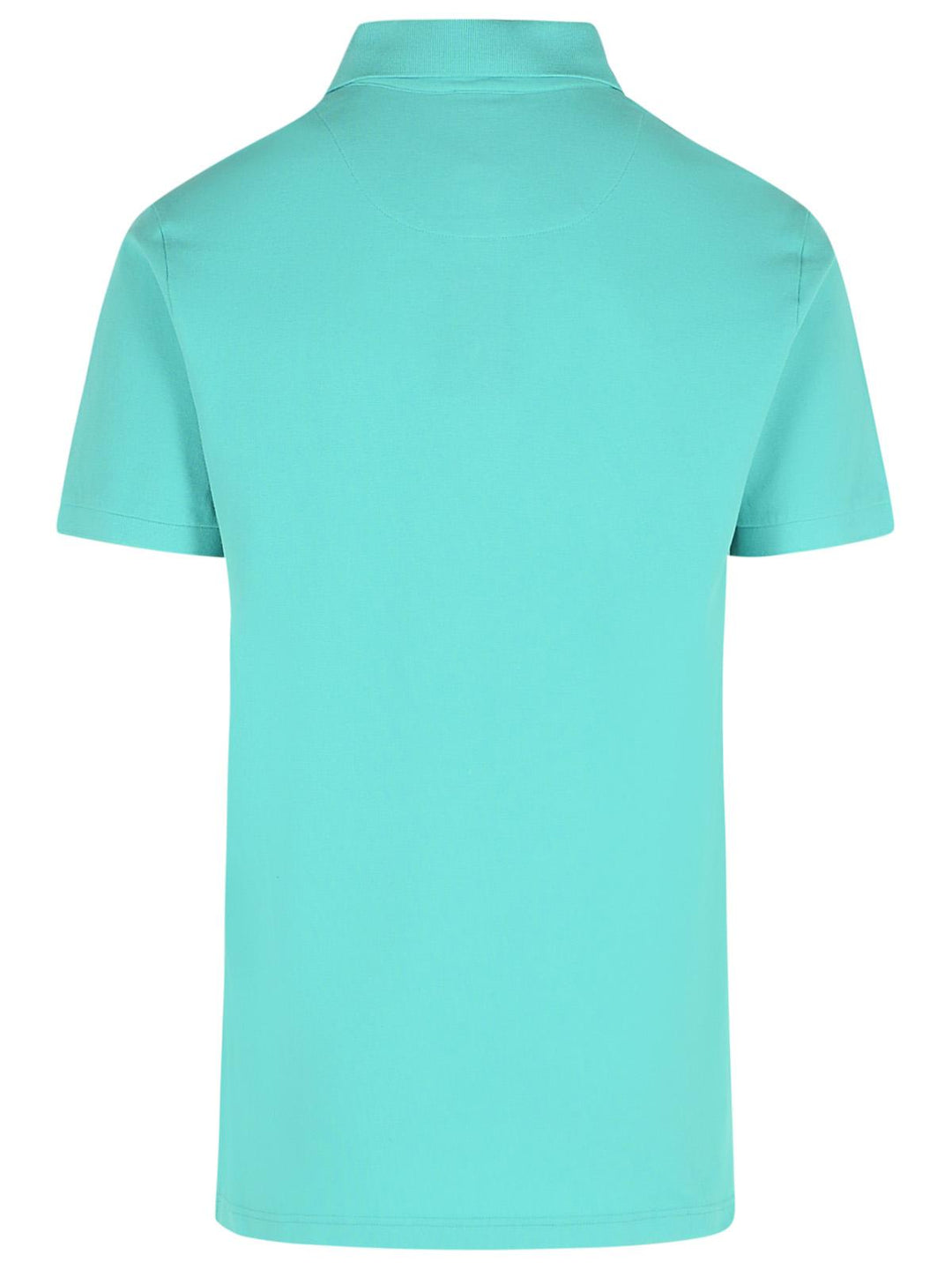 Etro 'Roma' Polo Shirt In Light Blue Cotton Men