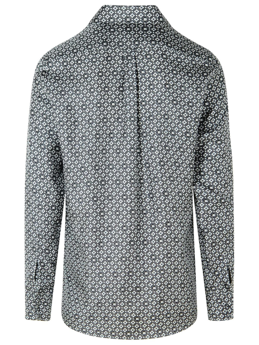 Dolce & Gabbana Black Silk Shirt Men