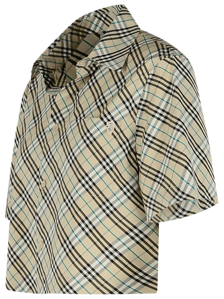 Burberry Cream Cotton Shirt Women
