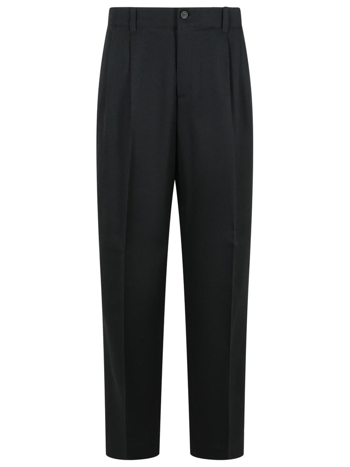Golden Goose 'Slacks' Black Virgin Wool Pants Men