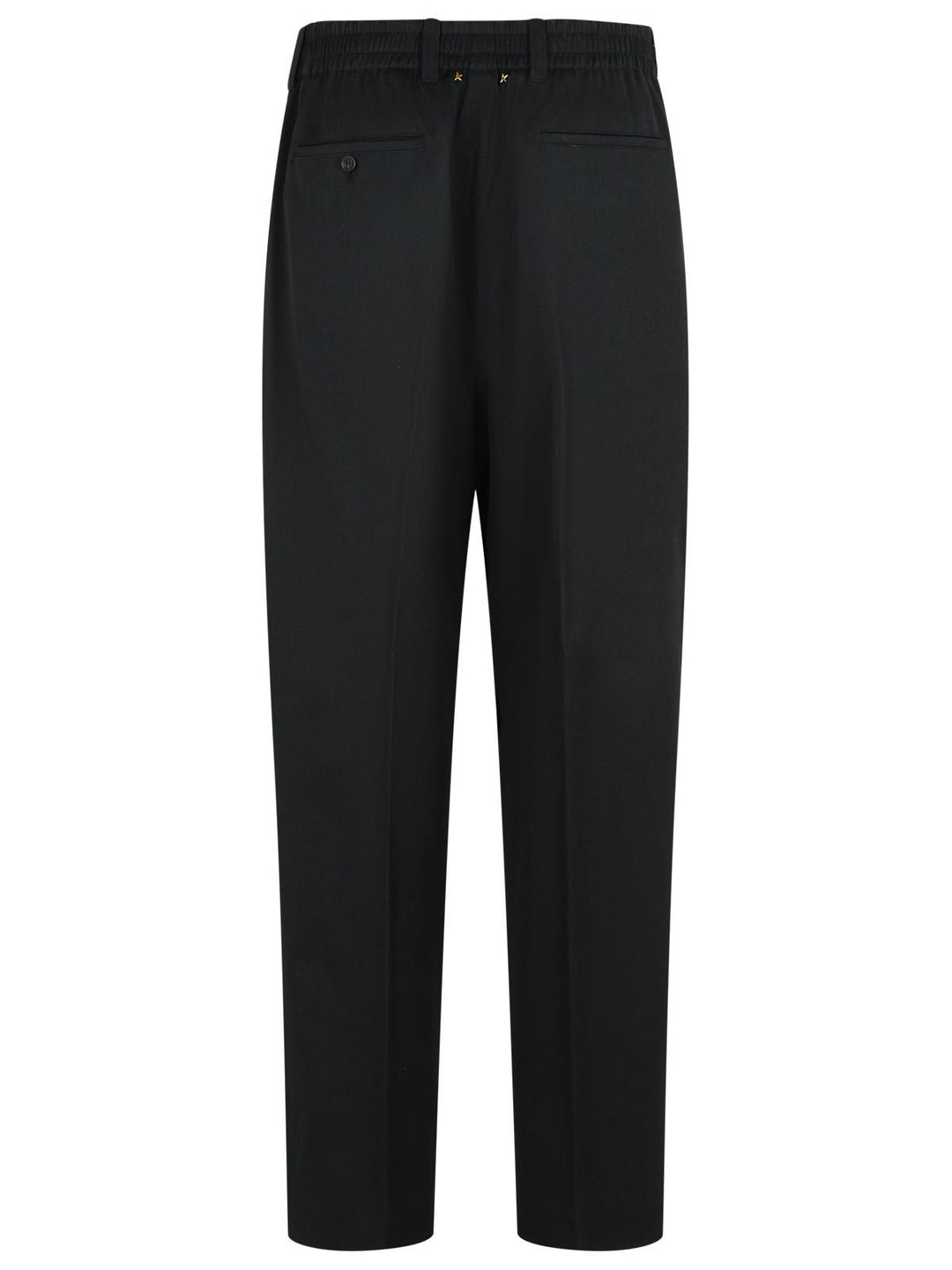 Golden Goose 'Slacks' Black Virgin Wool Pants Men