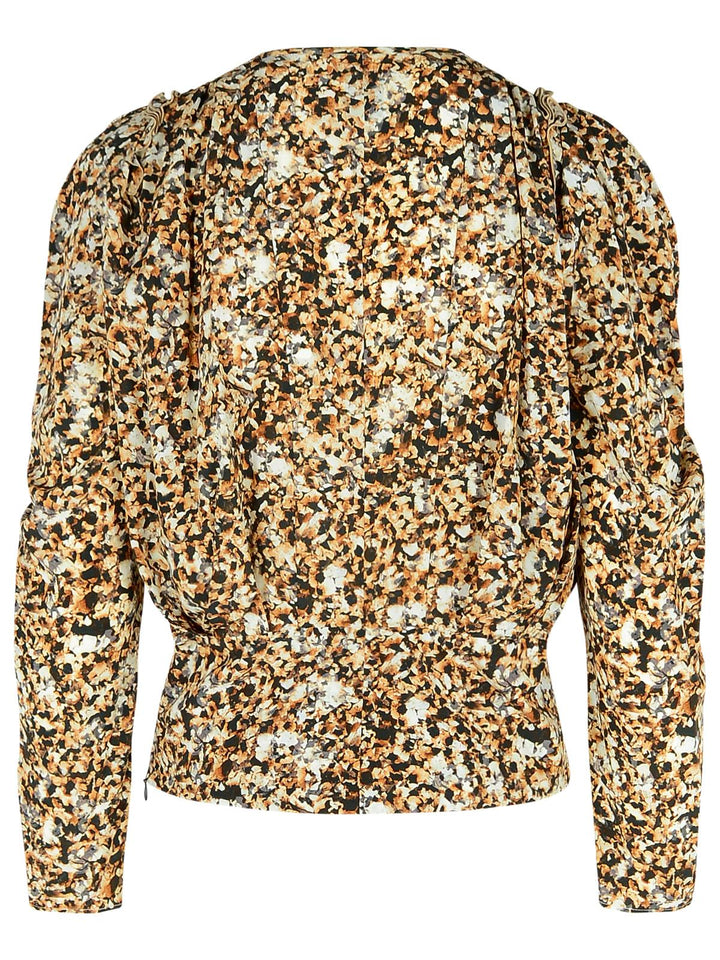 Isabel Marant 'Zagra' Beige Silk Blouse Women