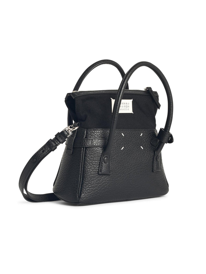 Maison Margiela 'East West' Black Leather Bag Women