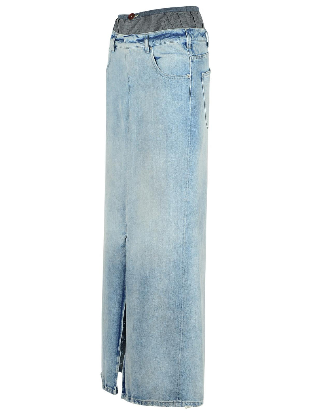 Maison Margiela Blue Denim Skirt Women
