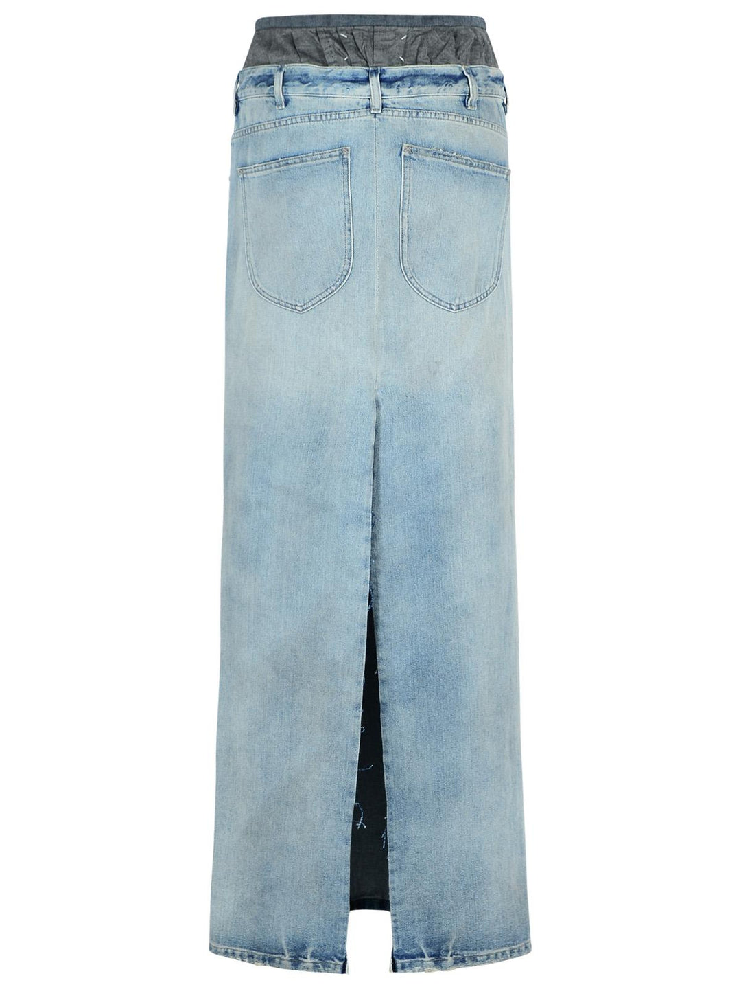 Maison Margiela Blue Denim Skirt Women