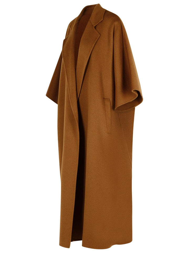 Max Mara 'Gitano' Brown Camel Wool Coat Women
