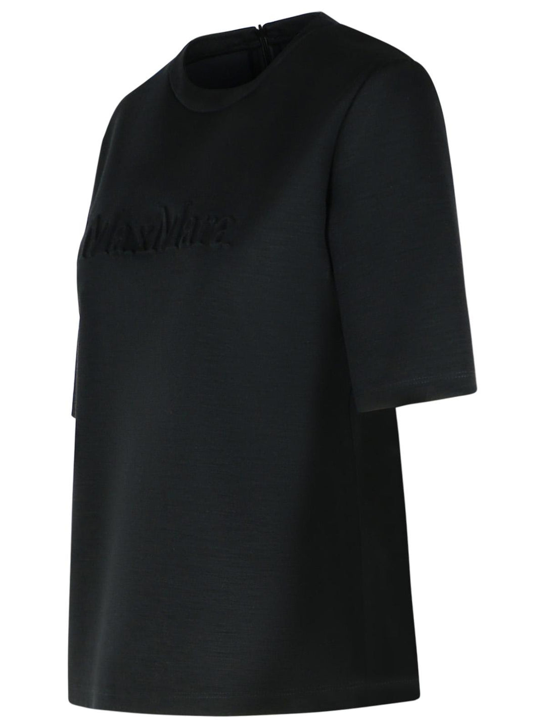 Max Mara 'Peter' Black Wool T-Shirt Women