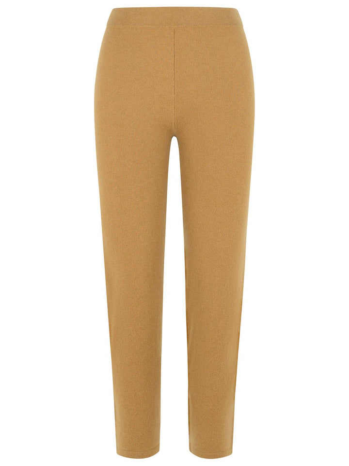 Max Mara Beige Cashmere Blend Trousers Women