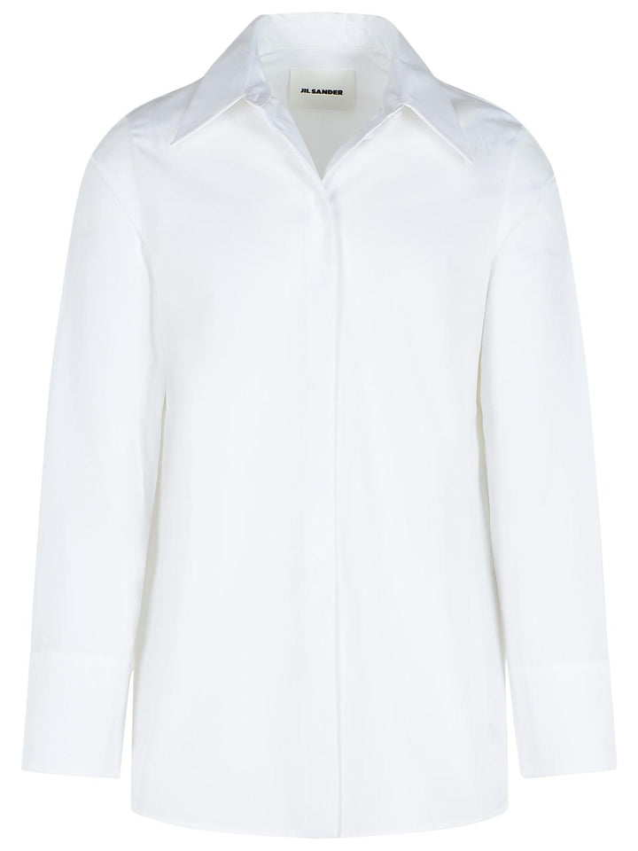Jil Sander White Cotton Shirt Women