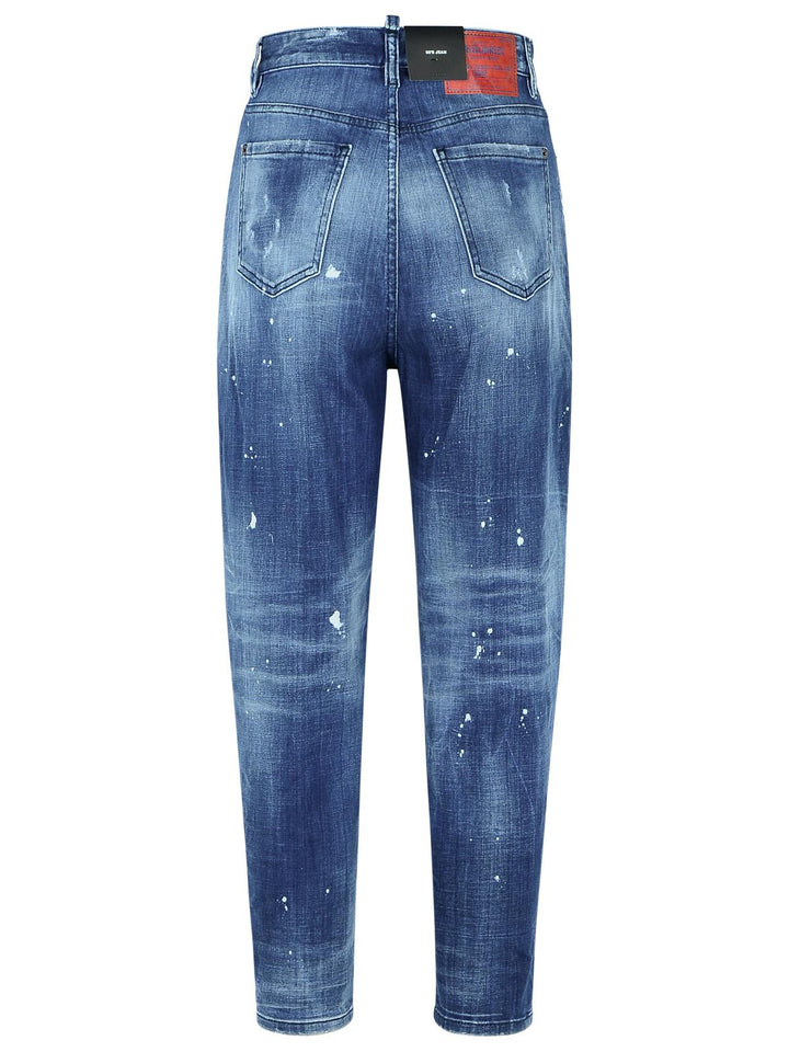 Dsquared2 Light Blue Cotton Jeans Women