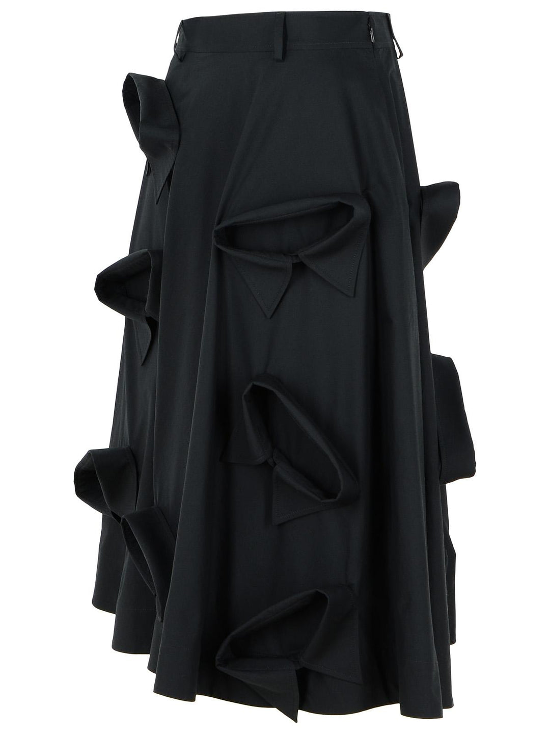 Moschino Black Cotton Skirt Women