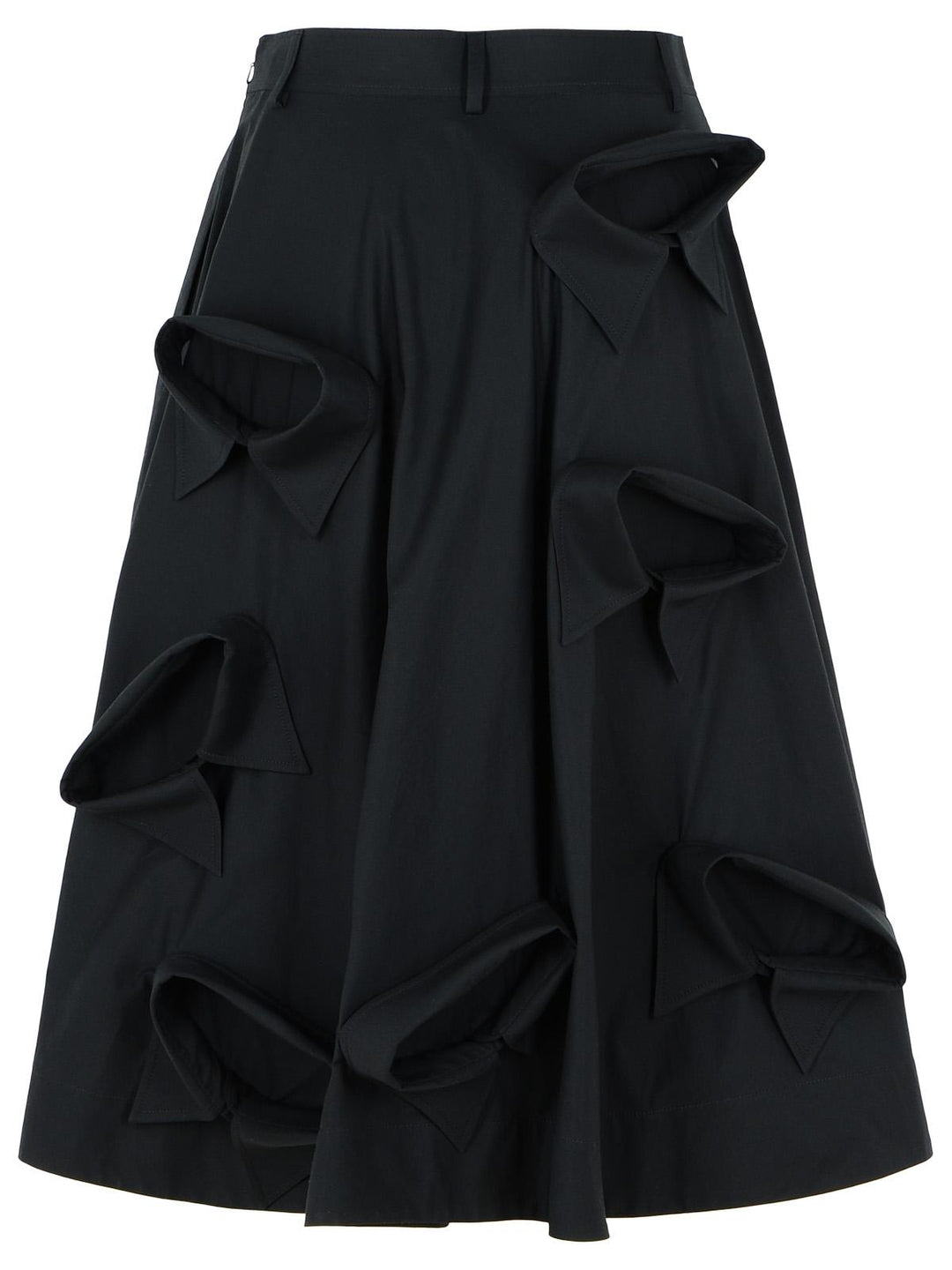 Moschino Black Cotton Skirt Women