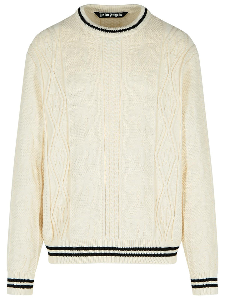 Palm Angels Cotton Blend Sweater Men