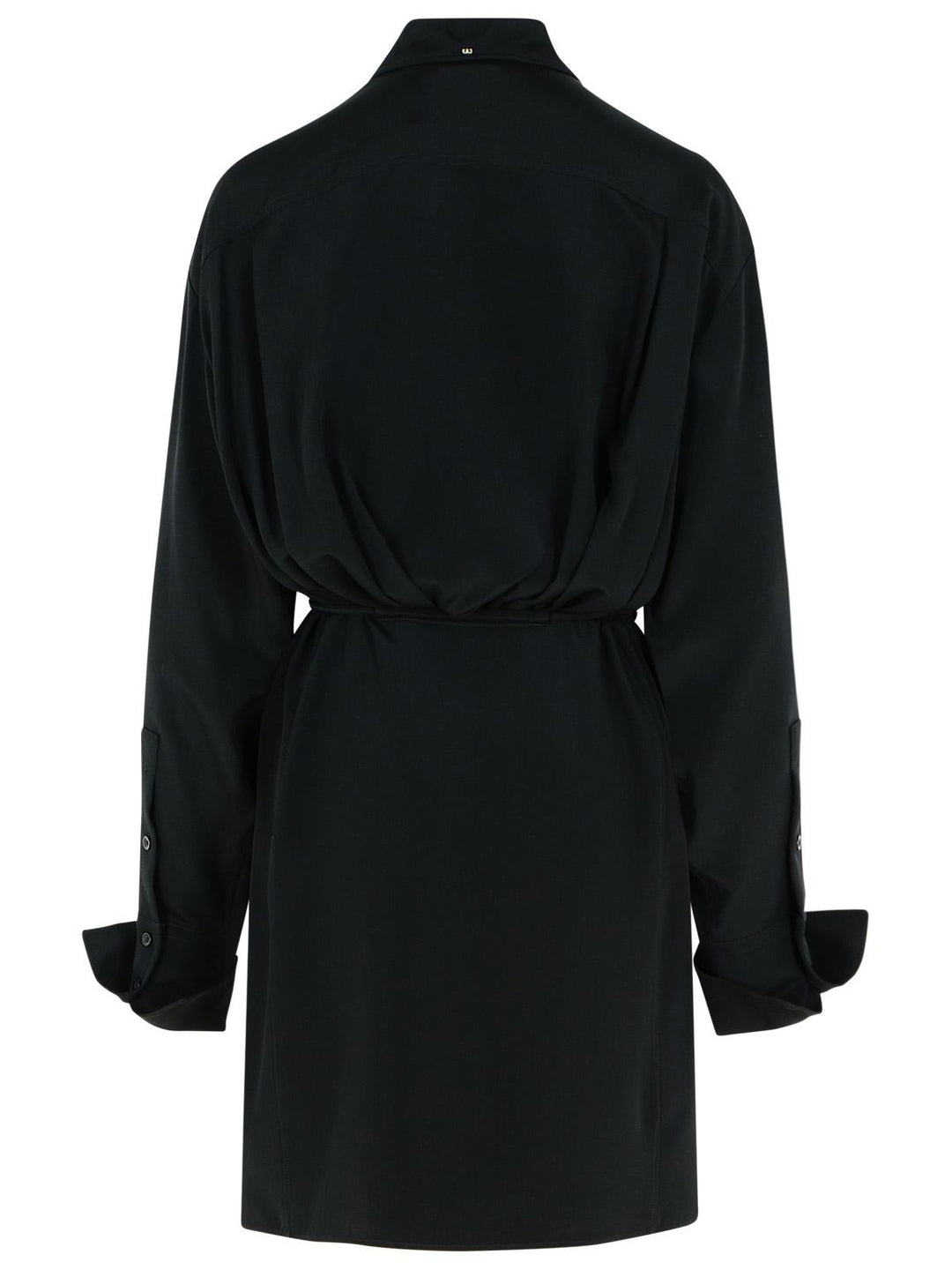 Sportmax 'Eolie' Black Silk Dress Women